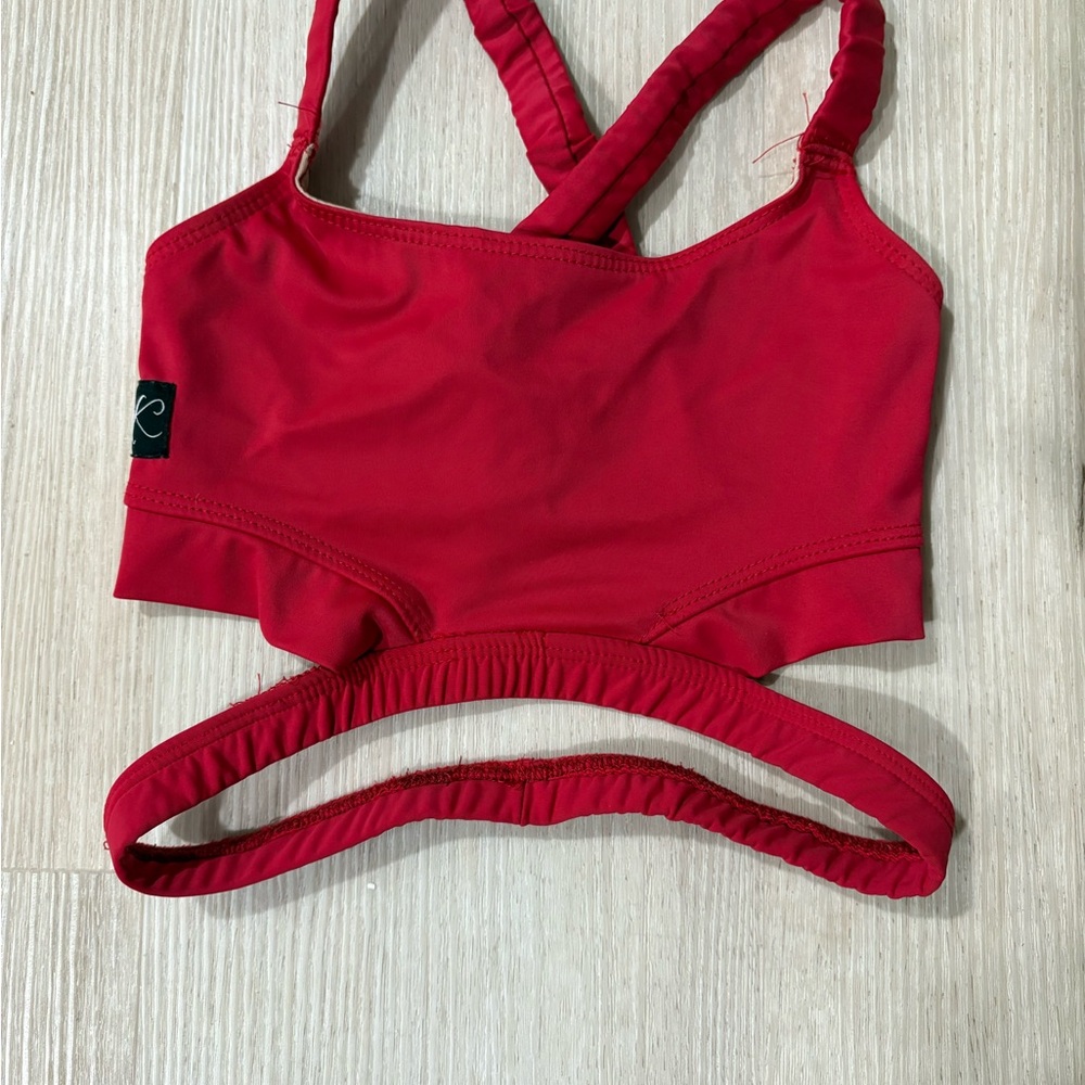 Kandi Kouture CXL Red Crop Top
